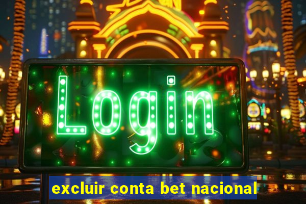 excluir conta bet nacional